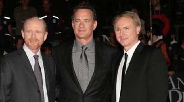 Ron Howard, Tom Hanks e Dan Brown