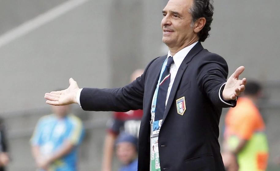 Il commissario tecnico della Nazionale, Cesare Prandelli
