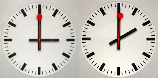 Da ora legale a ora solare