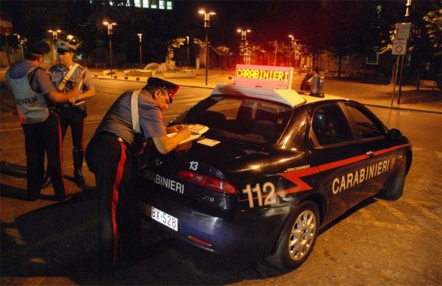 Controlli notturni dei Carabinieri di Firenze