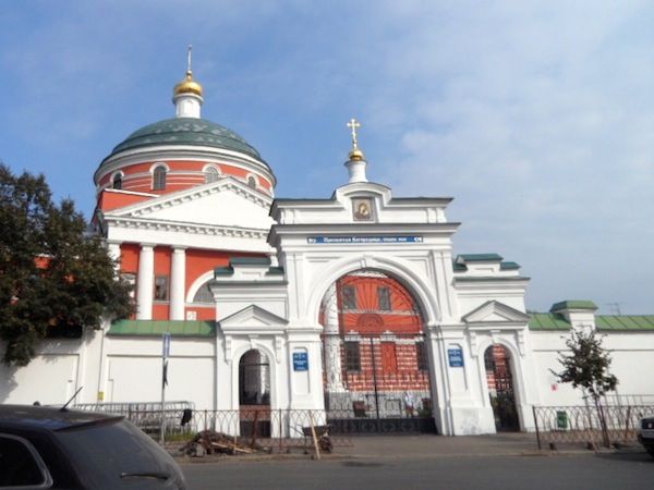 La chiesa dov'è custodita la Madonna di Kazan