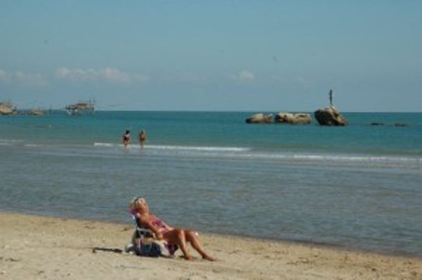 Scherzi del tempo, al mare ad ottobre