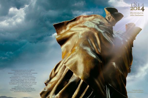 La copertina del calendario 2014