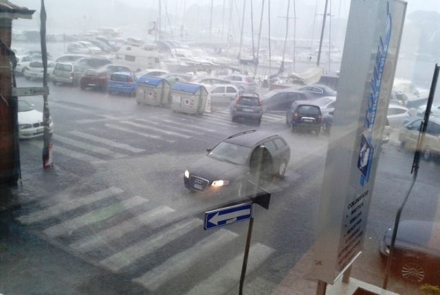 Nubifragio a Viareggio, oggi 26 luglio
