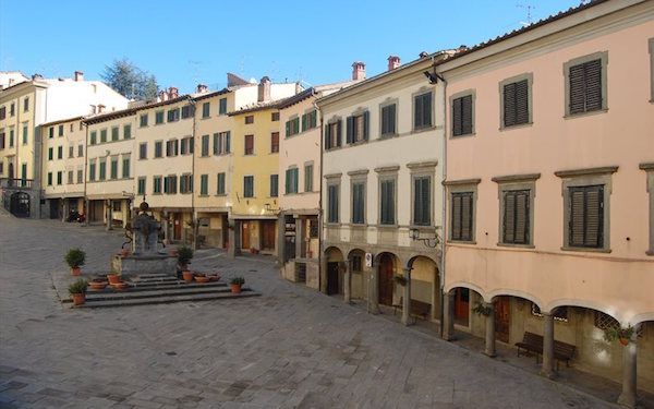 Piazza Tanucci a Stia