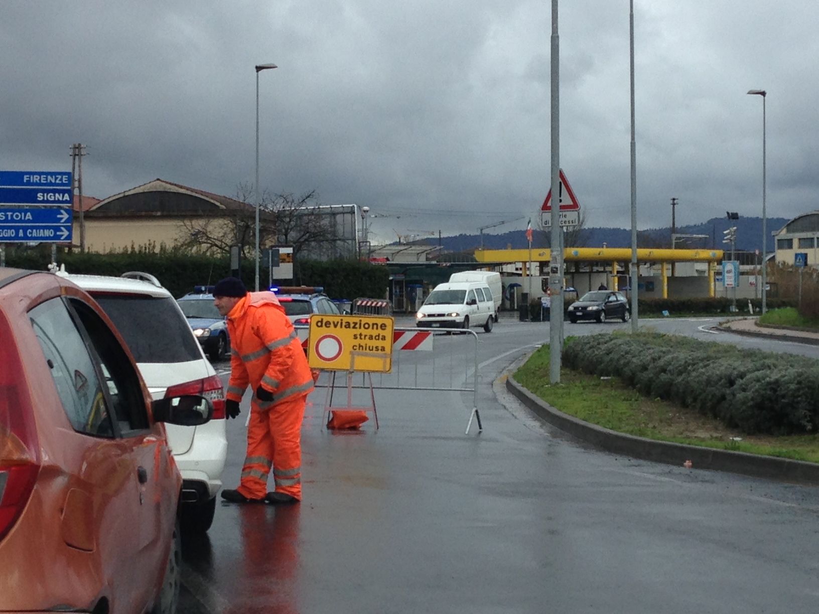 Strada chiusa all'Indicatore