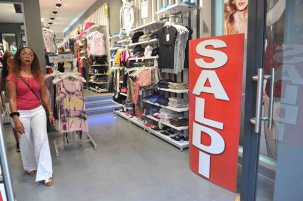 Saldi estivi con pochi affari