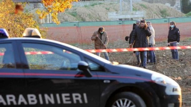 Il ritrovamento del cadavere a Iolo