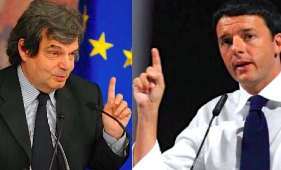 Renato Brunetta e Matteo Renzi Renato Brunetta e Matteo Renzi