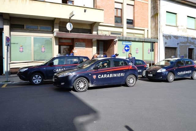 La caserma dei carabinieri ad Empoli