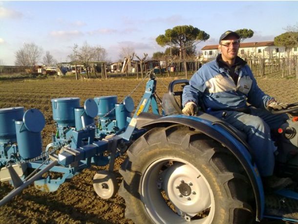 Giacomo fa l'ortolano a Pisa