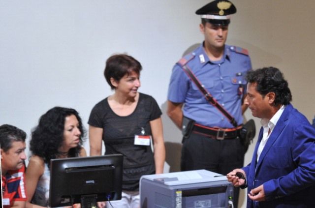 Schettino in aula a Grosseto al processo sul naufragio della Concordia