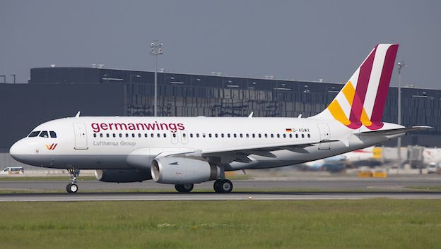 Un Airbus 319 della Germanwings
