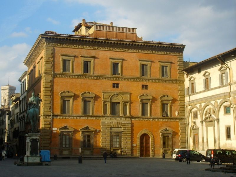 Il Palazzo Budini Gattai fu la prima sede del Governo della Regione Toscana