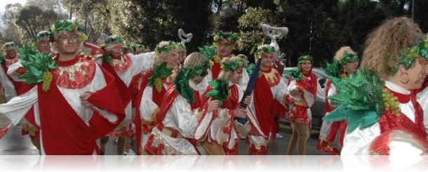 Sfilata estiva per il Carnevale di Viareggio