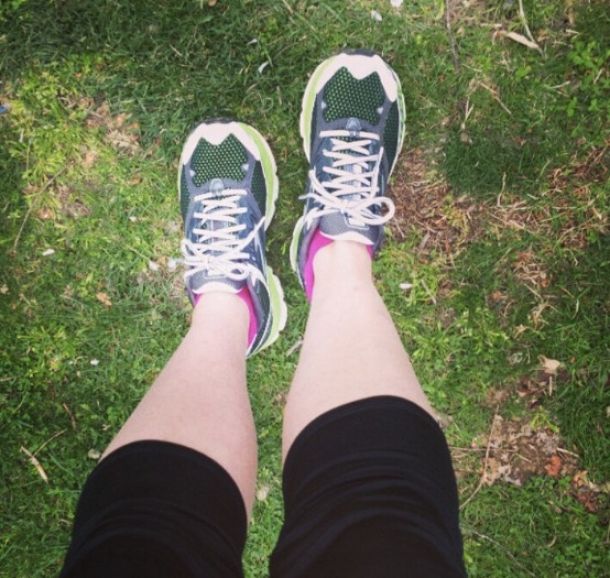 Tanya Gail twitta le proprie scarpe da running: oggi correrà per ricordare le vittime di Boston