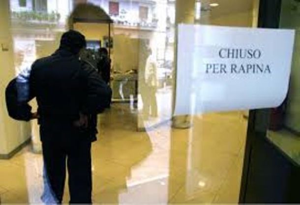 In netto aumento le rapine in banca a Firenze