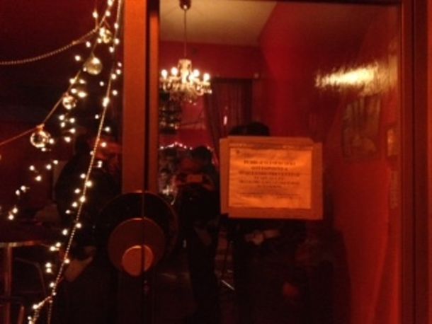 Il locale sottoposto a sequestro