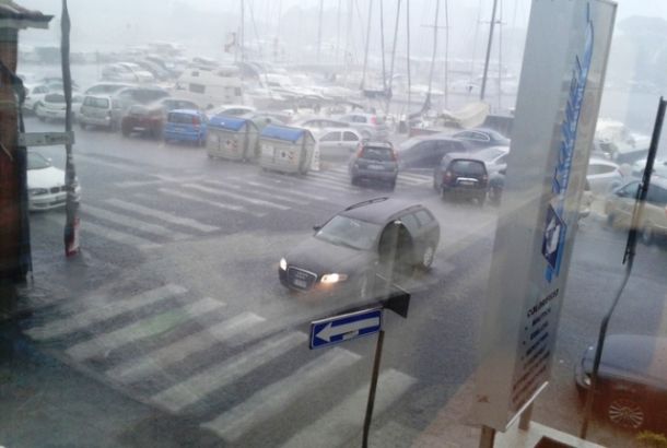 Nubifragio a Viareggio, oggi 26 luglio