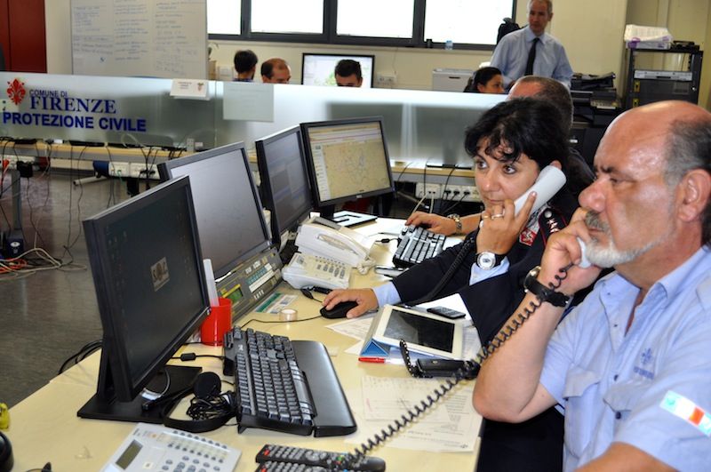 Centrale operativa Protezione Civile del Comune di Firenze