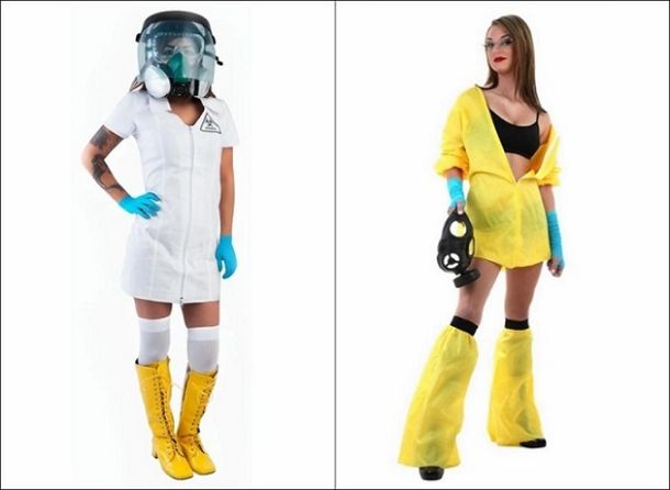 Il costume da ebola in vendita per questo Halloween