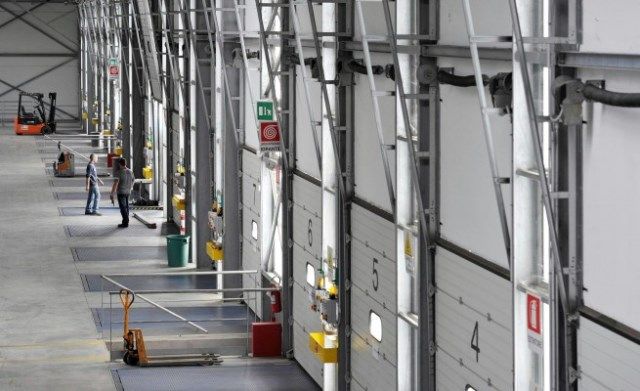 Il capannone in questione, smontato per non pagare l'Imu