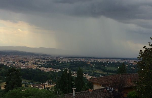 Pioggia e temporali in arrivo