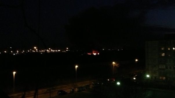 Incendio di baracche a Firenze ovest