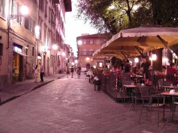 Piazza Santo Spirito a Firenze