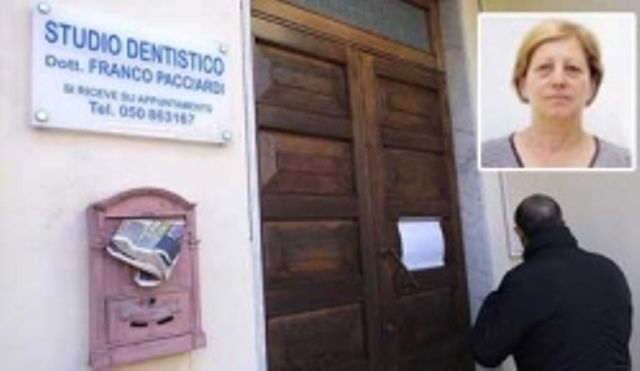 Adelaide Balloni e lo studio dentistico dove è morta