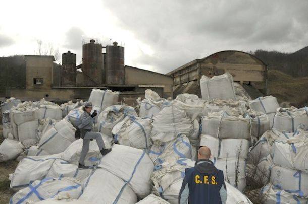 L'ex cava di Paterno nel comune di Vaglia in Mugello