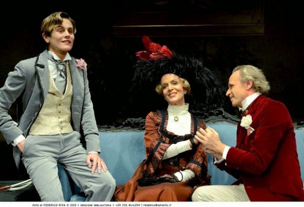 Marianella Bargilli, Lucia Poli e Geppy Gleijeses