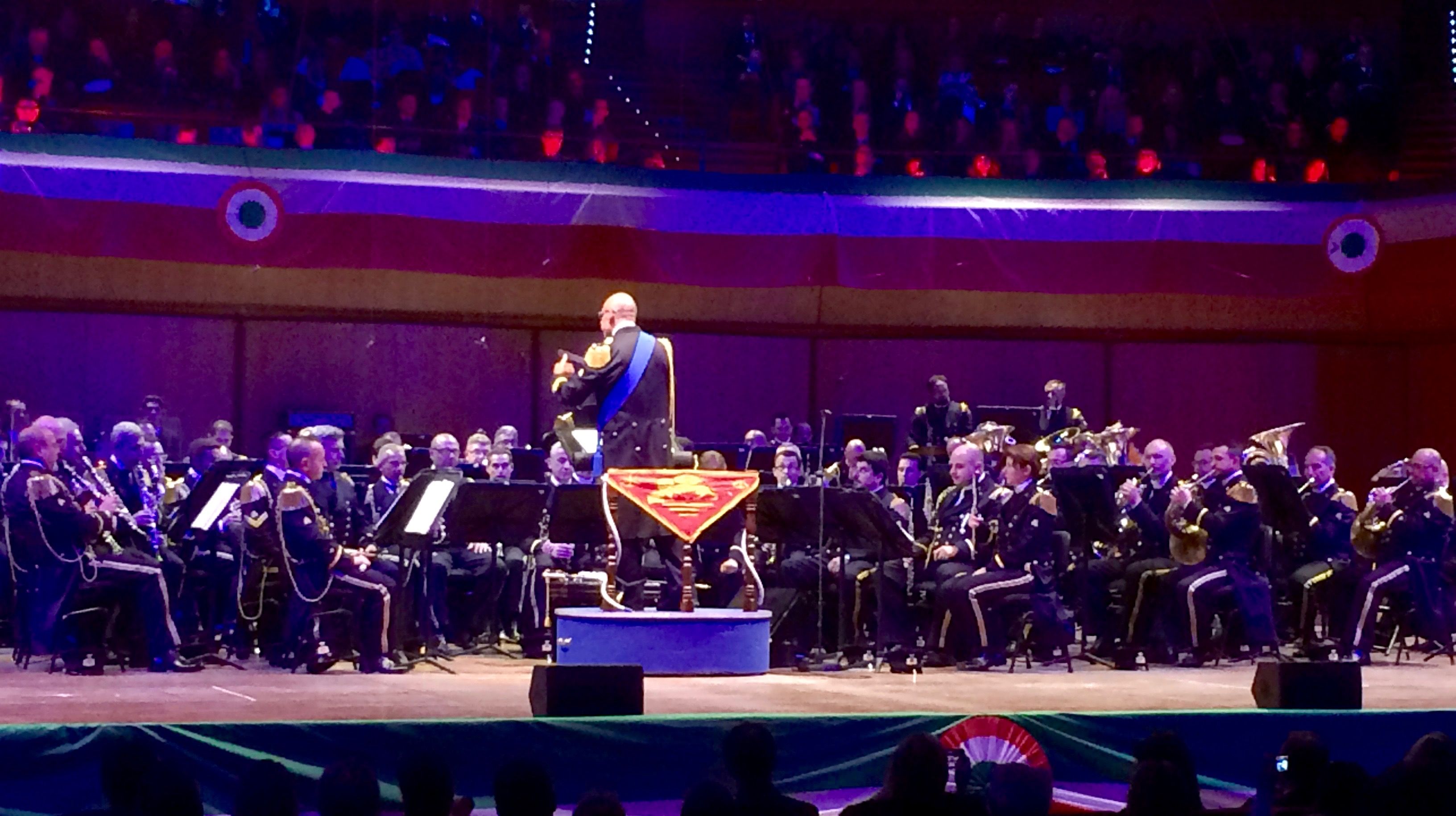 il concerto della Banda della Marina Militare