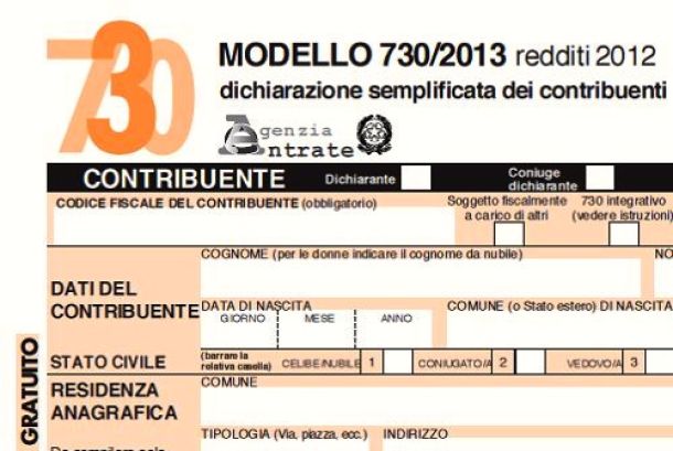 Modello 730_2013