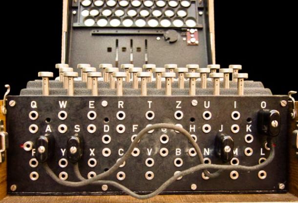 Enigma, la macchina usata dai tedeschi per cifrare i messaggi via radio