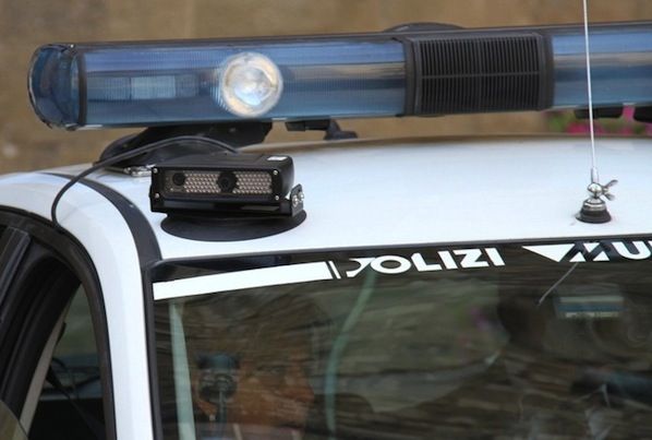L'apparecchio Street Control utilizzato dalla Polizia Municipale