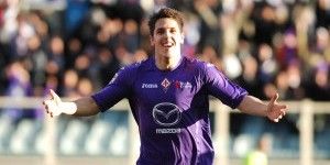 Goal di Jovetic Fiorentina vs Parma (Foto Sanesi La Presse)
