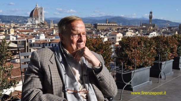 Franco Zeffirelli oggi 28 gennaio 2015 a Firenze