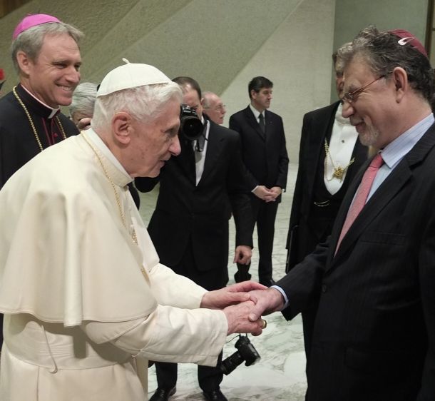 Joseph Weiler e Papa Benedetto XVI