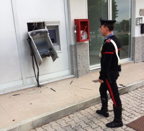 Bancomat esploso a Barberino di Mugello