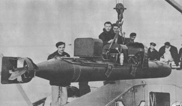 Uno dei Mas come quelli utilizzati nell'impresa di Alessandria d'Egitto