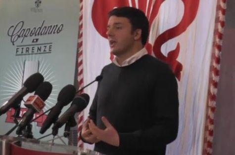 Matteo Renzi presenta il Capodanno 2014