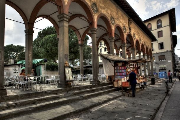 La Loggia del Pesce, in piazza dei Ciompi