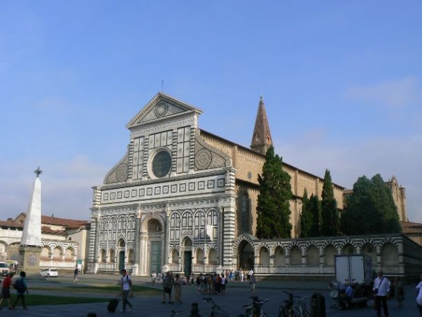 La chiesa di Santa Maria Novella a Firenze