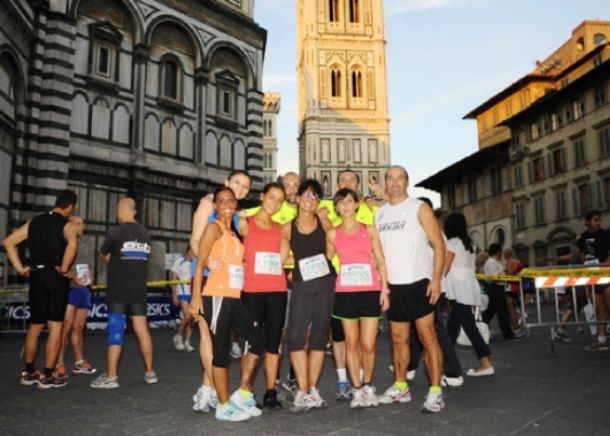 Firenze, podisti alla corsa Notturna di San Giovanni