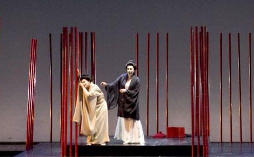 Una scena di Madame Butterfly
