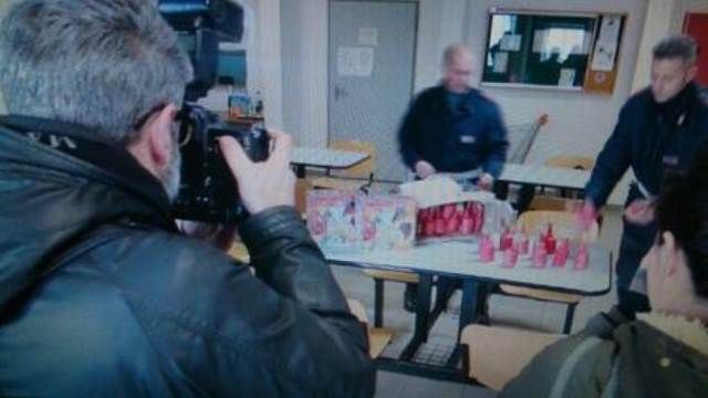 Sequestro di fuochi d'artificio non in regola