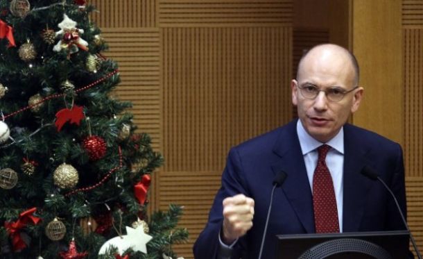 Letta fa visita al brigadiere ferito