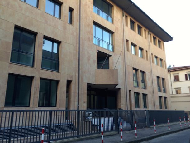 L'immobile di via Fattori già sede degli uffici del Giudice di pace