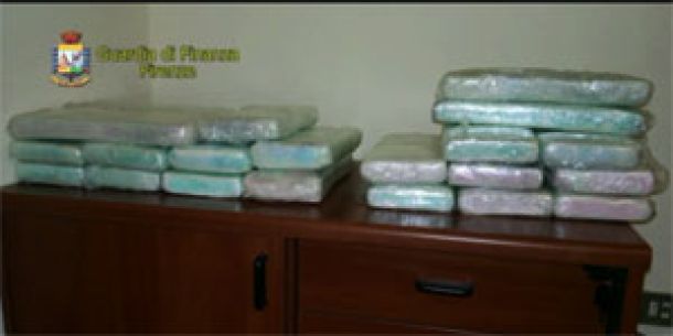 COCAINA: A FIRENZE MAXI-SEQUESTRO DELLA FINANZA